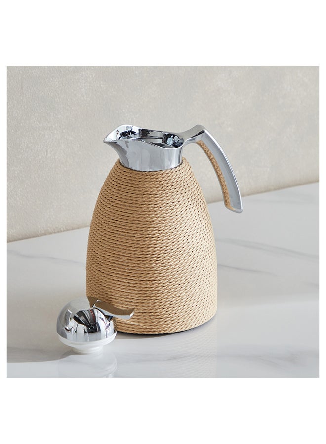 Ridge Jute Stainless Steel Vacuum Flask 1000 ml