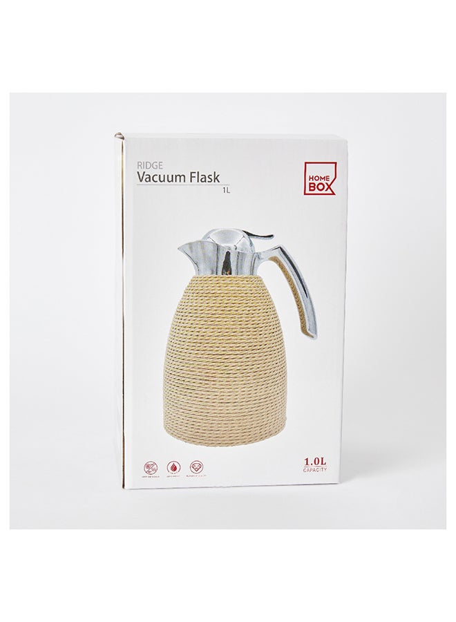 Ridge Jute Stainless Steel Vacuum Flask 1000 ml