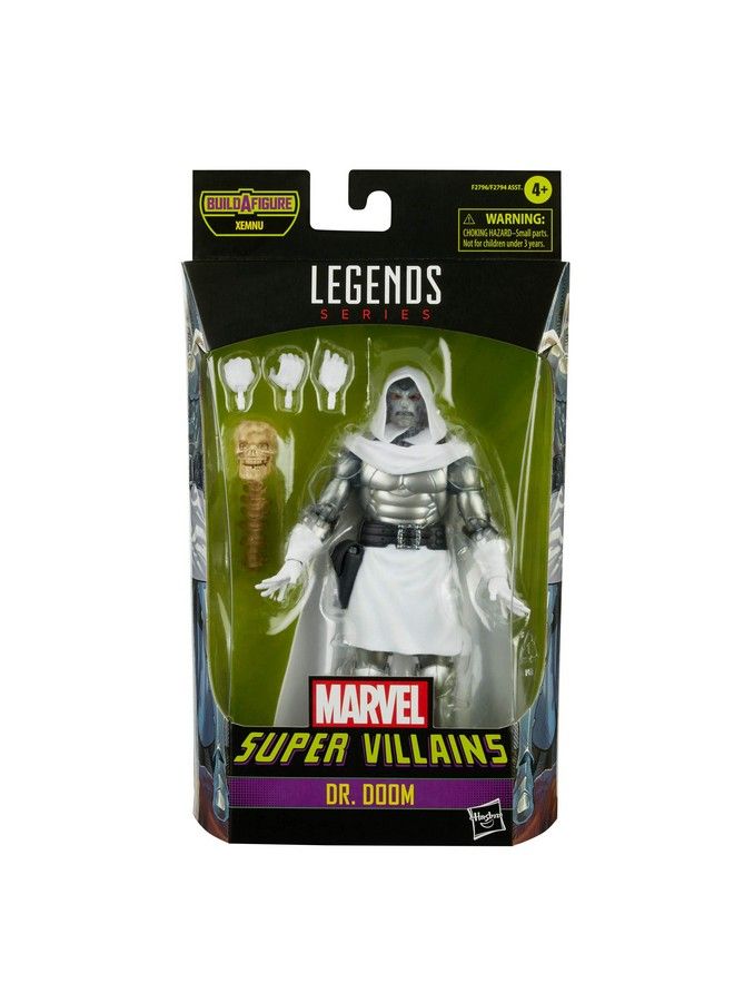 Hasbro Legends Series 6Inch Collectible Action Dr Doom Figure And 4 Accessories
