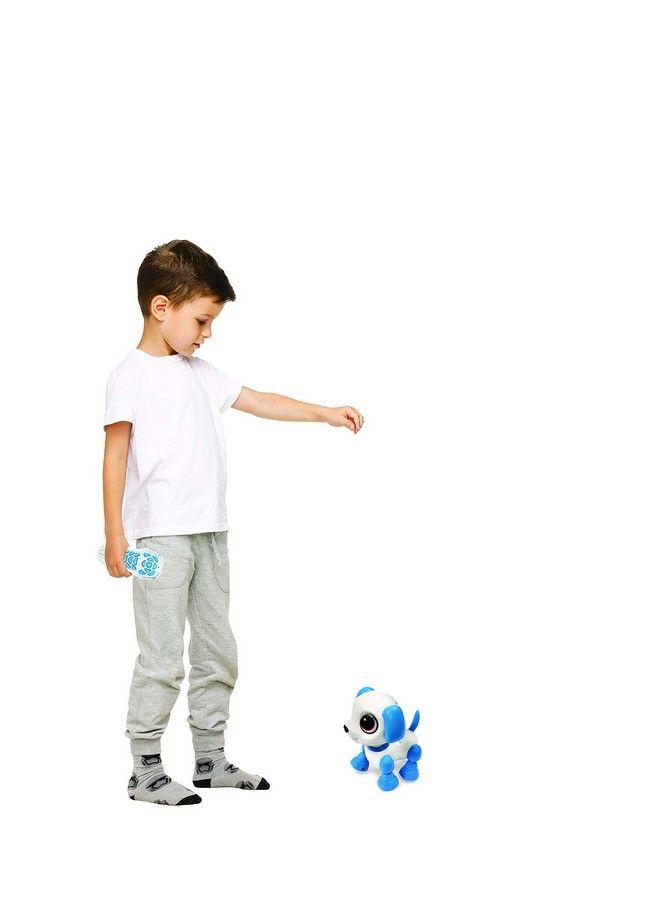 Power Puppy  Mini  My Little Robot Dog  Robot Dog With Sounds Music Light Effects Voice Repeat And Sound Reaction Toy For Boys And Girls  Rob02Dog