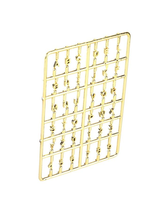 Doll House Letters Numbers 1 12 Miniature Front Door Furniture Numbers Door Accessory(Gold)