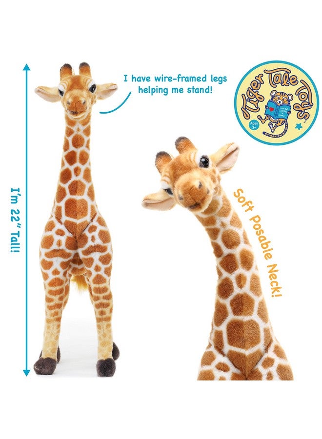 Jocelyn The Giraffe 22 Inch Stuffed Animal Plush By Tiger Tale Toys