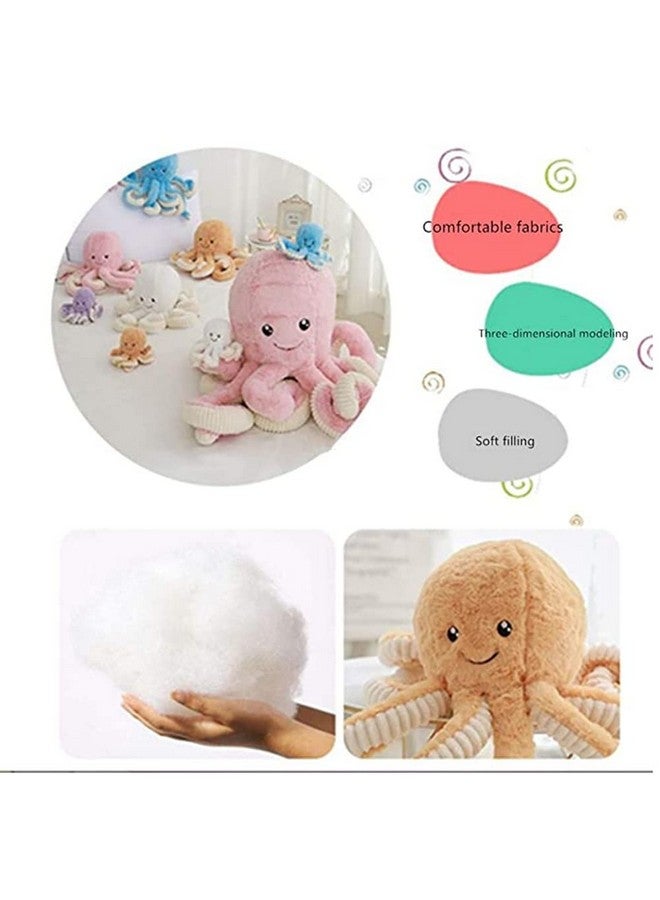 15.7 Inches Cute Octopus Plush Dollsoft Octopus Stuffed Animalsgirls And Boys Birthday Gifts(Brown)