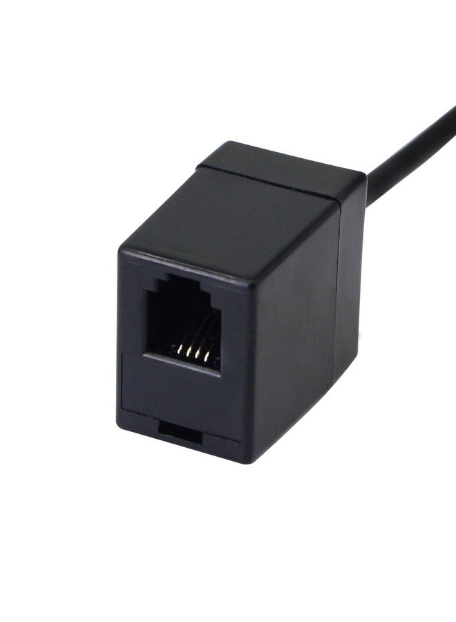 Rj9 To 3.5Mm Telephone Adapter Cable Female Rj9 Headset To Male 3.5Mm Cell Phone Adapter Convert Rj9 Headphone To Smartphones Most Android Cellphone With 3.5Mm Headphone Jack(3.5 Rj9)