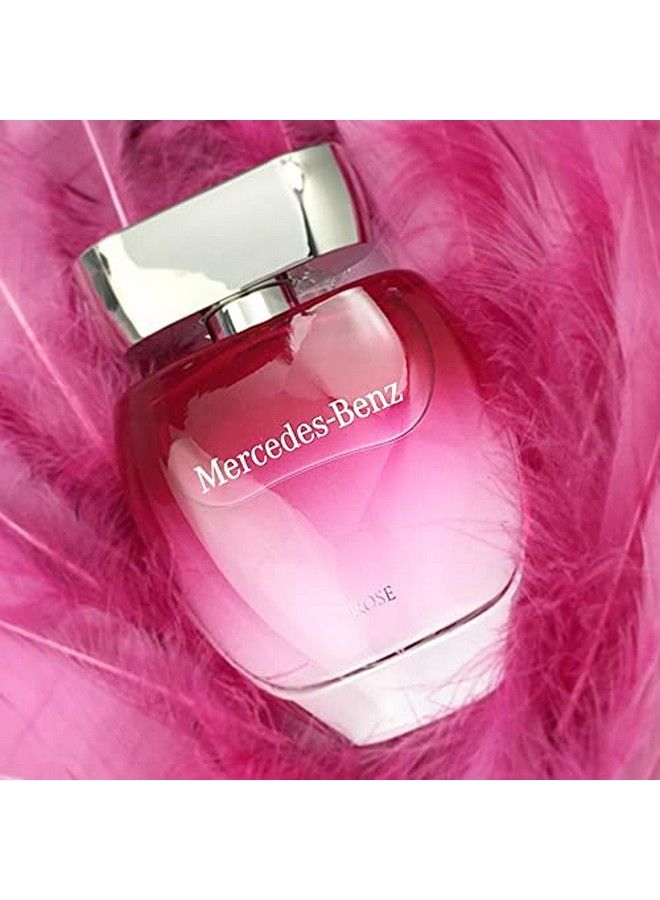 Rose  Professional Fragrance For Women  Elegant And Irresistible  Romantic And Stylish  Naturally Infused And Crafted  Sweet Fresh And Young  Eau De Toilette  2 Oz