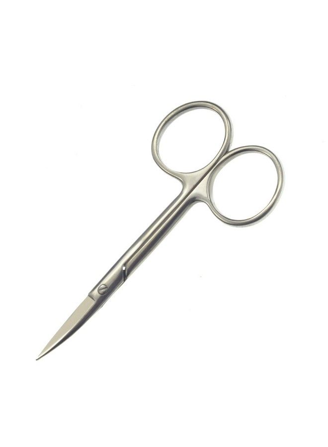 Premium Manicure Scissors MultiPurpose Stainless Steel Cuticle Pedicure Beauty Grooming Kit For Nail Eyebrow Eyelash Curved Blade