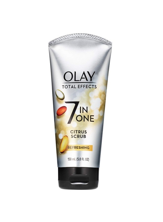 Facial Cleanser By Olay Total Effects Refreshing Citrus Scrub Face Cleanser 5 Ounce Packaging May Vary