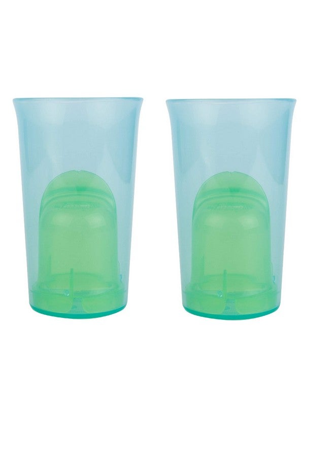 My First Open Cup 2 Cups In 1 Open Baby Cup With Removable Spill Control Insert Training Cups For Transition To Toddler Cups Ages 12 Months And Up 2 Count