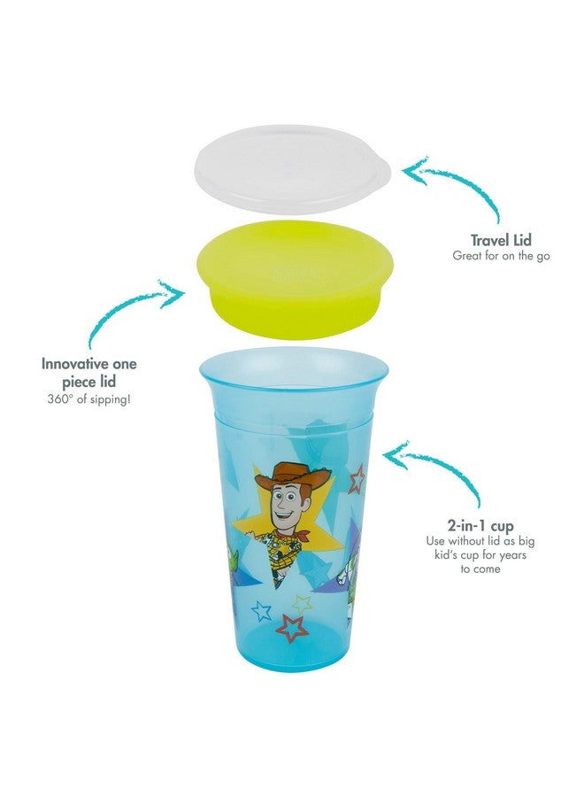 Toy Story 2 In 1 Spoutless Cup Transitions To Open Toddler Cup Multicolor