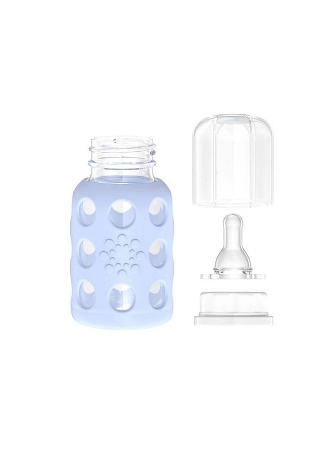 4Oz Glass Baby Bottle 2Pk (Blanket)