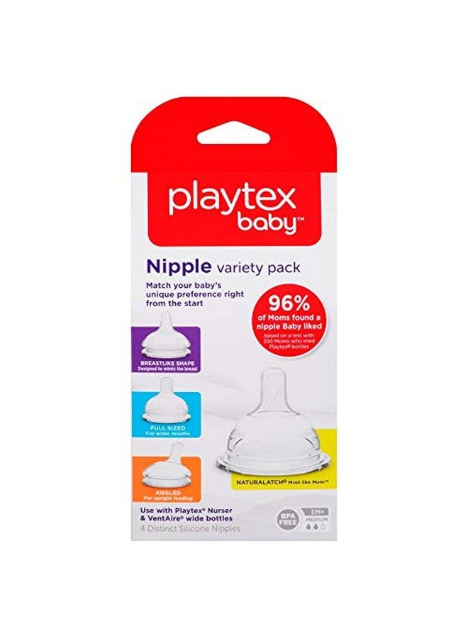 Nipple Variety Kit Medium Flow 4Count