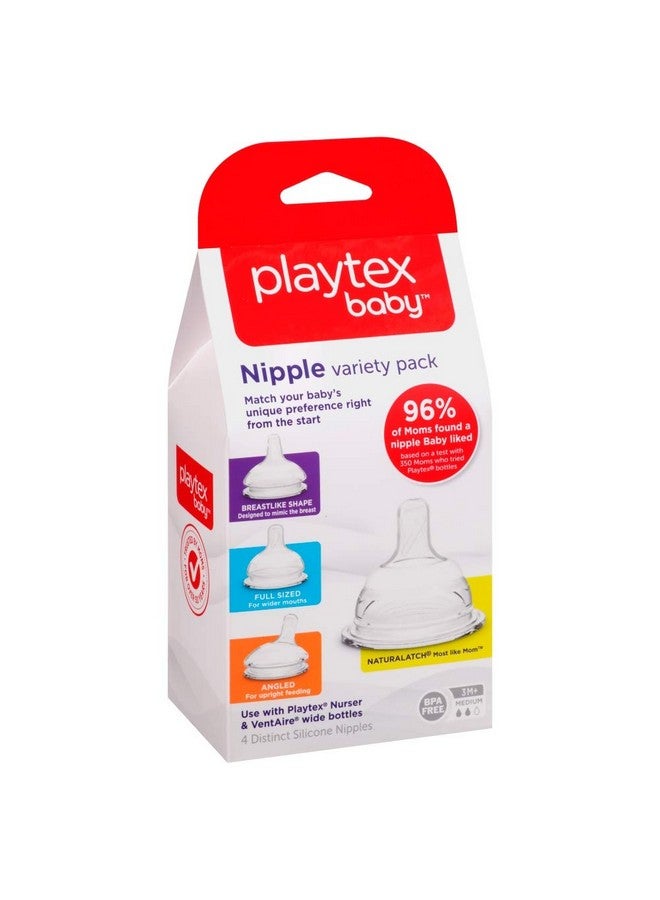 Nipple Variety Kit Medium Flow 4Count