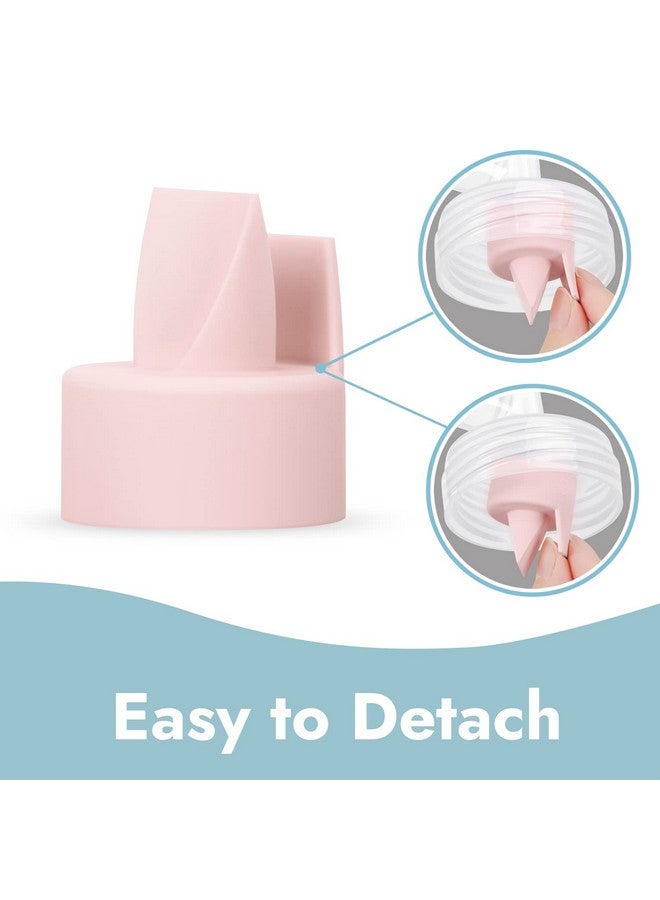 [8Count] Papablic Duckbill Valves And Silicone Membrane Compatible With Spectra S1 S2 And 9 Plus Breastpumps Not Original Spectra Pump Parts Bpa/Dehp Free Pink