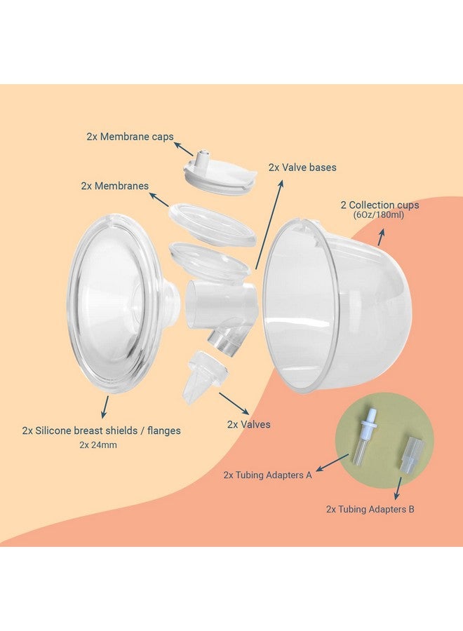 Pumpacollect 2X Membrane Caps
