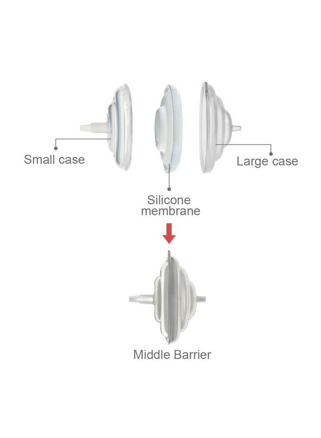 Medium Stem Backflow Protector Compatible With Motif Luna Ameda Mya And Cimilre S3 Pumps; 2Pc Pk