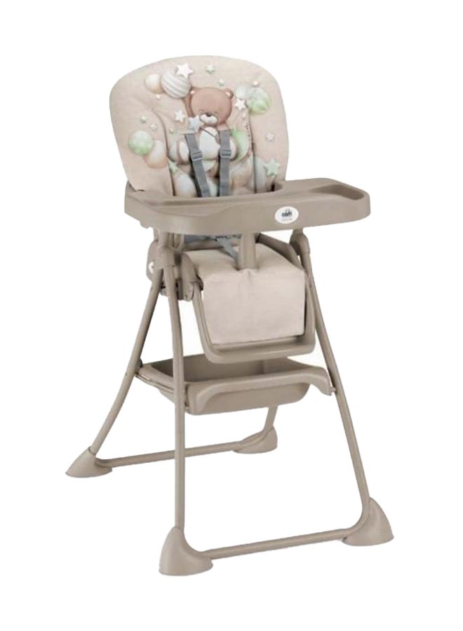 Baby High Chair Mini Plus, Bubble Bear, Feeding Chair, Removable Tray, 0 To 36 Months