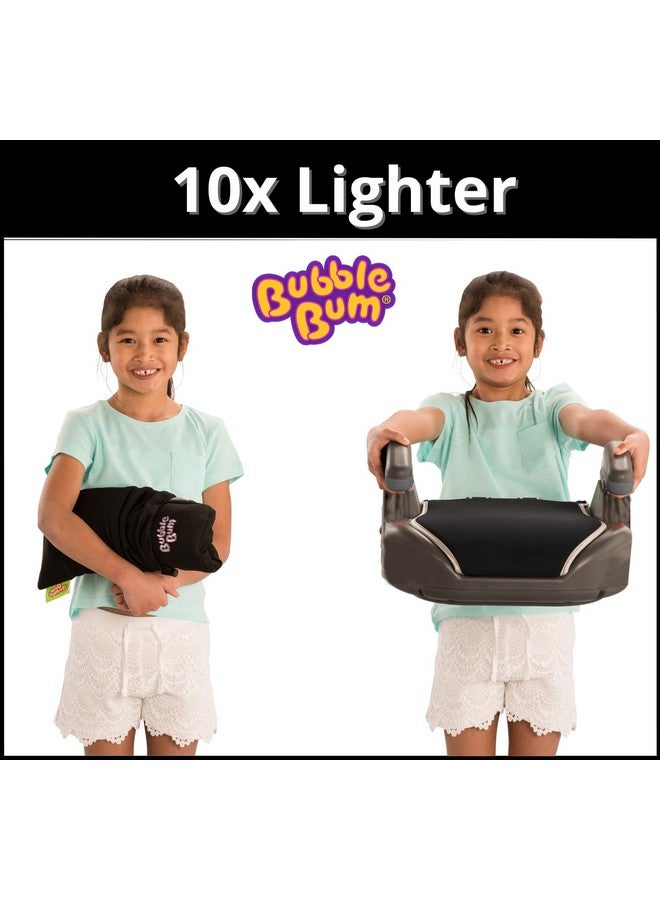 Travel Car Seat Inflatable Booster Seat For Car Narrow Slim Fit Travel Booster Seat For 411 Year Olds Black