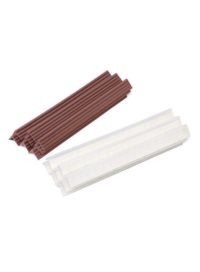 Table Wall Edge Protector Clear Corner Protectors Guards 6.56 Feet Furniture Fireplace Safety Bumpers 8 Pack Baby Proofing With Wide Coverage And Safe Silicone Material (Semitransparent)
