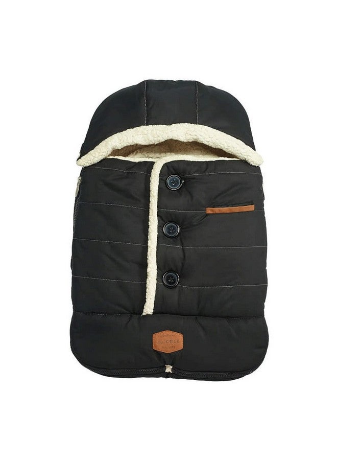 Bundle Me Winter Baby Car Seat Cover And Bunting Bag Urban Black Weather Resistant Baby Carrier Cover Winter Baby Essentials