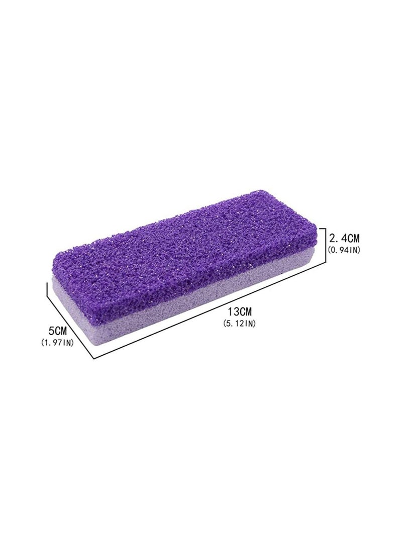 8 Pcs Double Sided Pumice Stone Callus, Hard Skin Callus Remover and Scrubber Pedicure Tools Foot File for Feet Hands Exfoliator Block