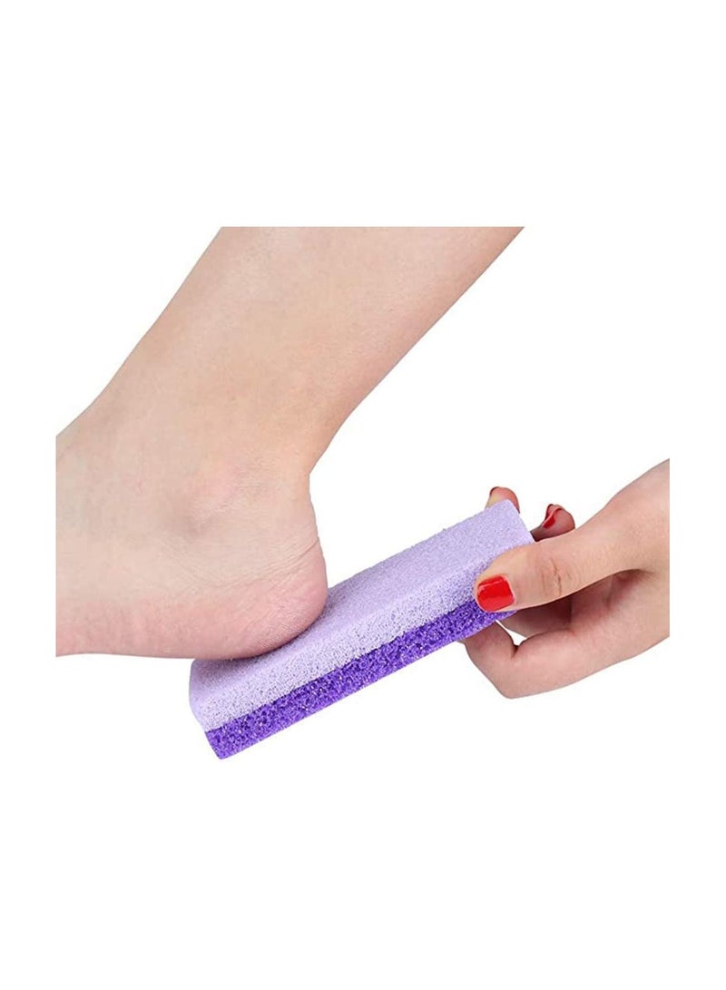 8 Pcs Double Sided Pumice Stone Callus, Hard Skin Callus Remover and Scrubber Pedicure Tools Foot File for Feet Hands Exfoliator Block