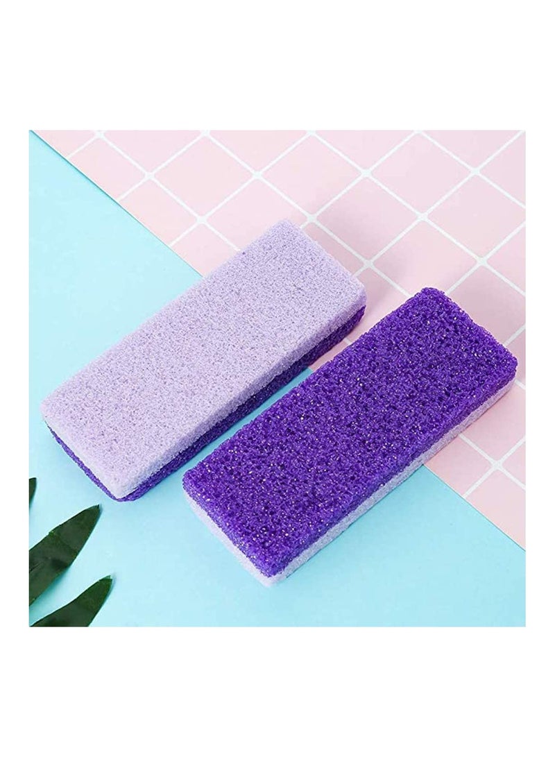 8 Pcs Double Sided Pumice Stone Callus, Hard Skin Callus Remover and Scrubber Pedicure Tools Foot File for Feet Hands Exfoliator Block