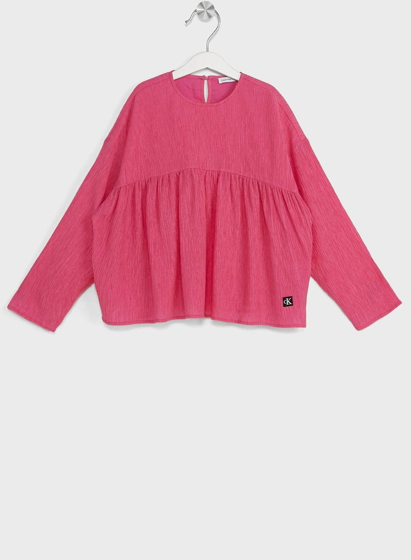 Kids Crinkle Top