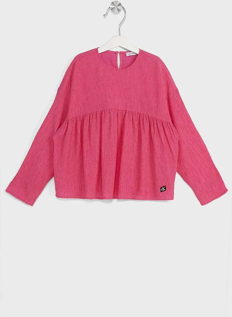 Kids Crinkle Top