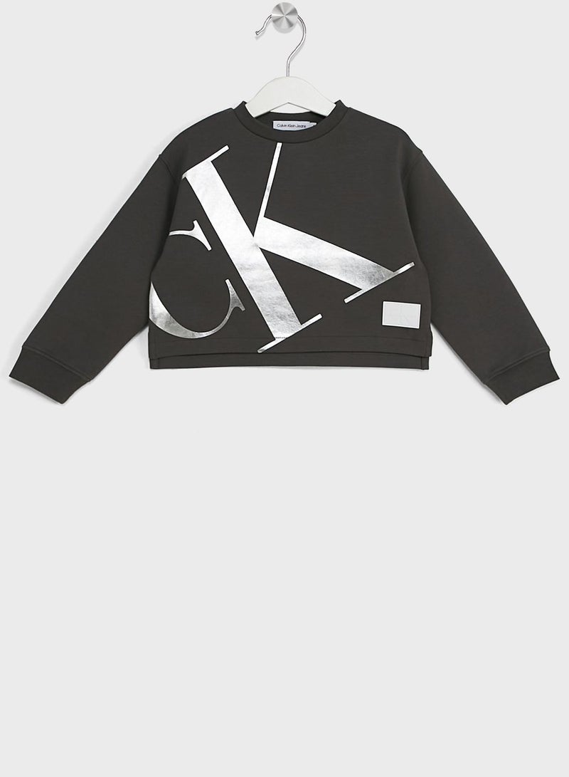 Kids Monogram Sweatshirt