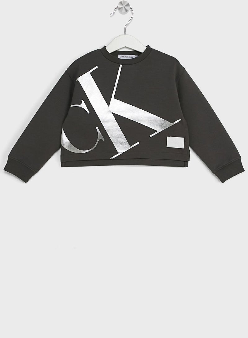 Kids Monogram Sweatshirt