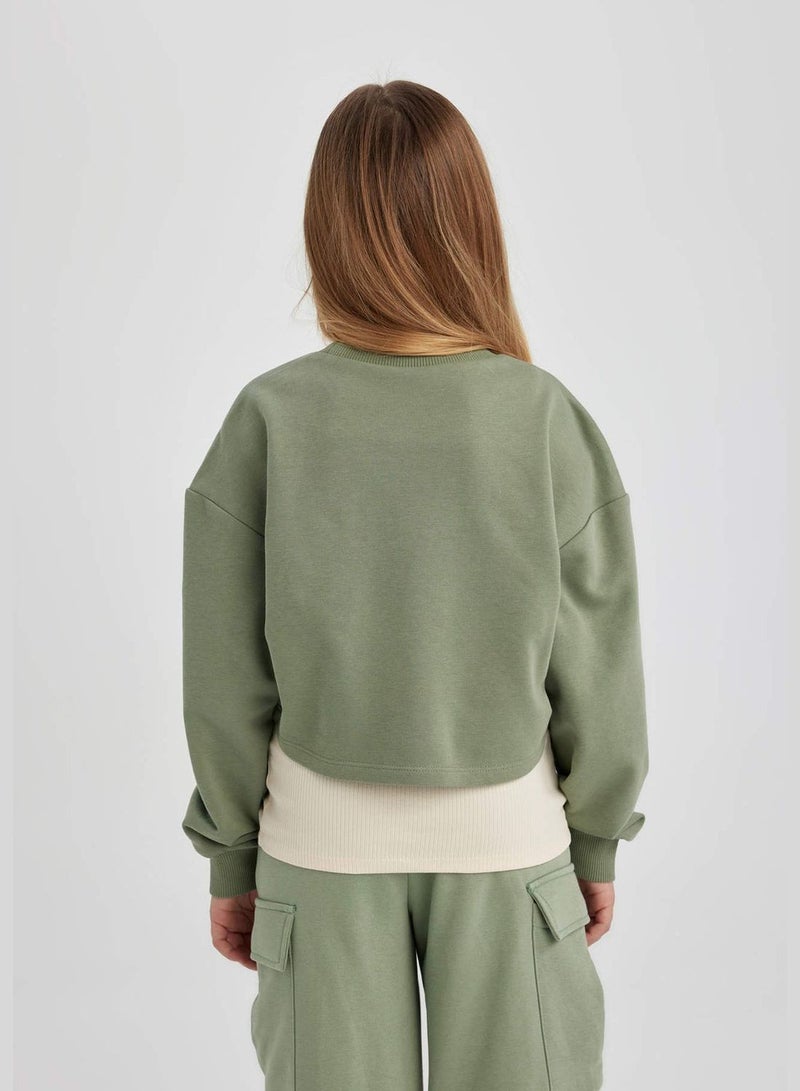 Girl 2-pack Sweatshirt Long Sleeve
