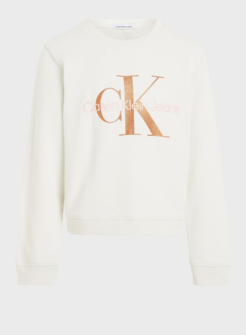 Kids Crew Neck Sweatshirt