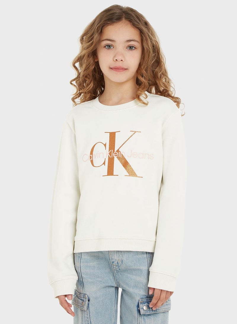 Kids Crew Neck Sweatshirt