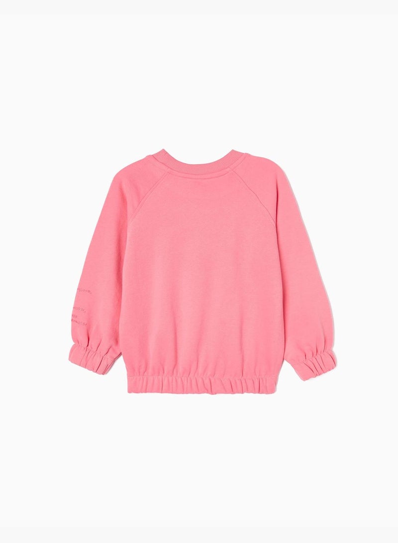 Zippy Cotton Sweatshirt For Girls
