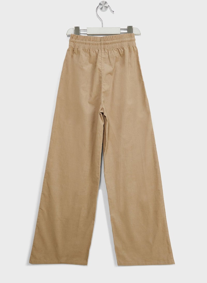Youth Ribcord Pull On Pants
