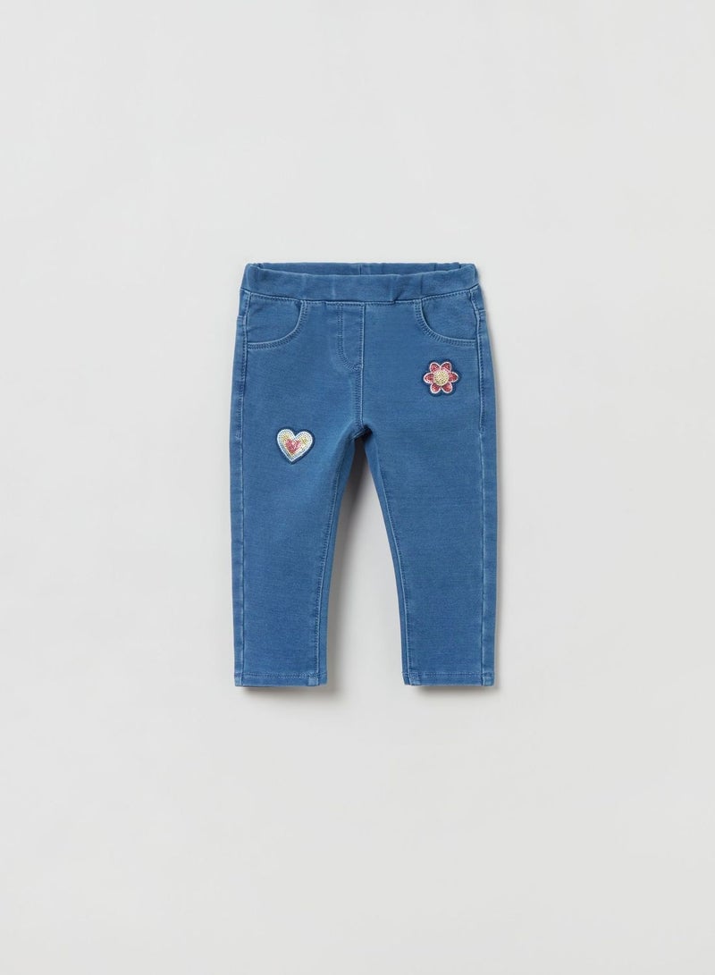 OVS Baby Girls Long Short Trousers - Blue
