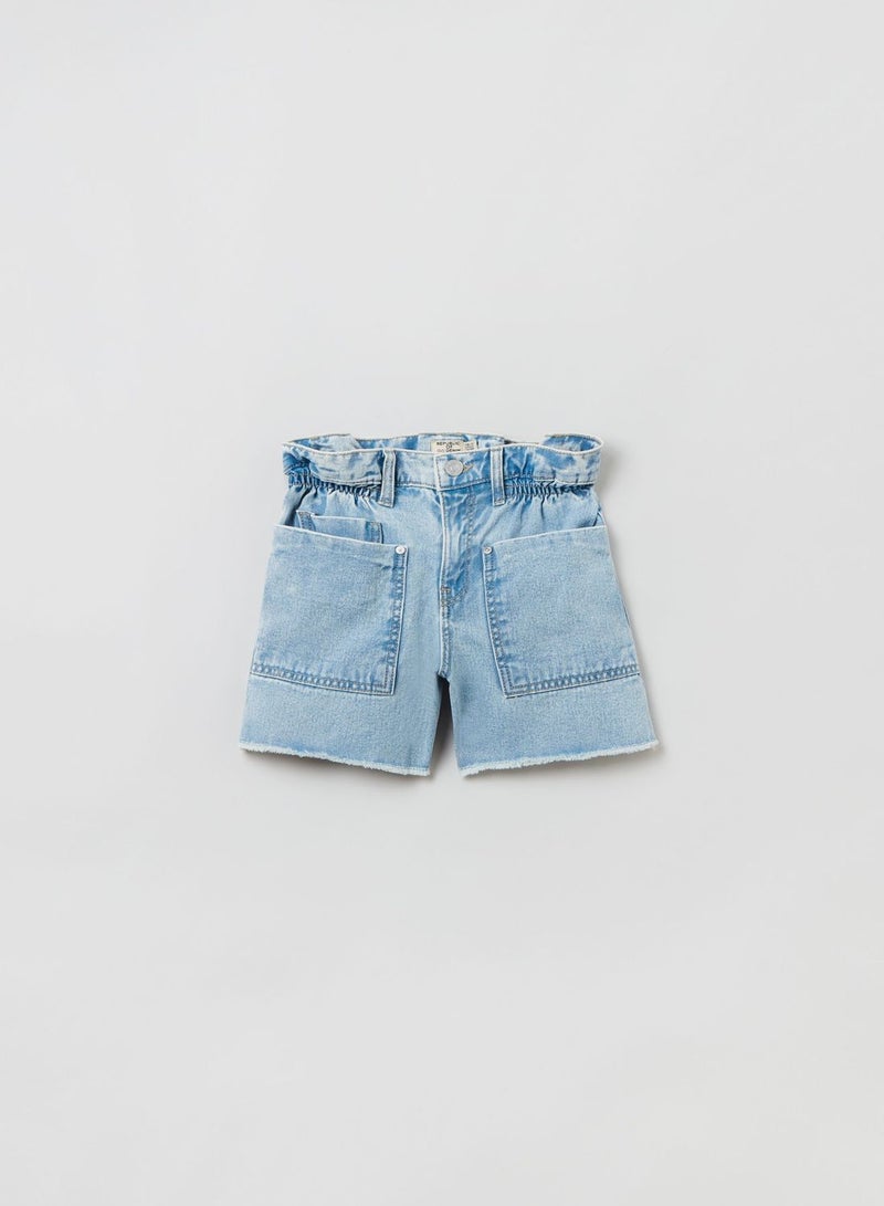 OVS Girls Long Short Trousers - Blue