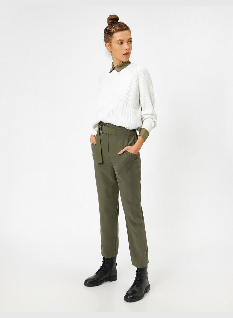 Tie Waist Trousers