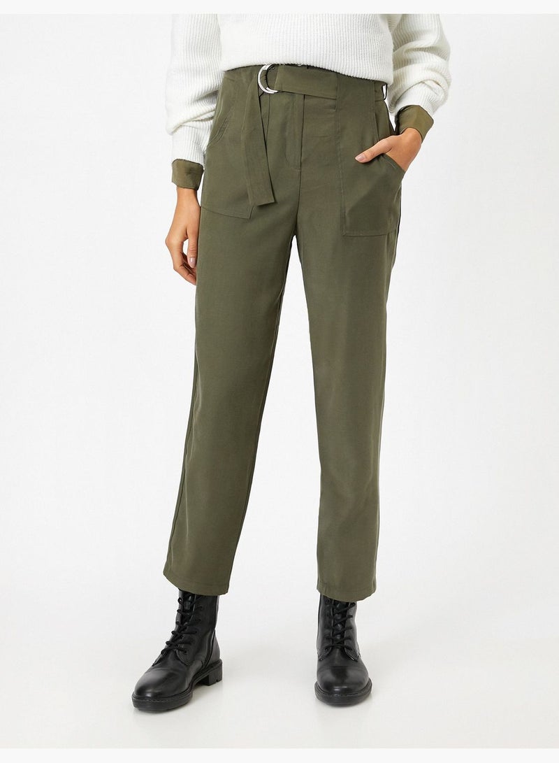 Tie Waist Trousers