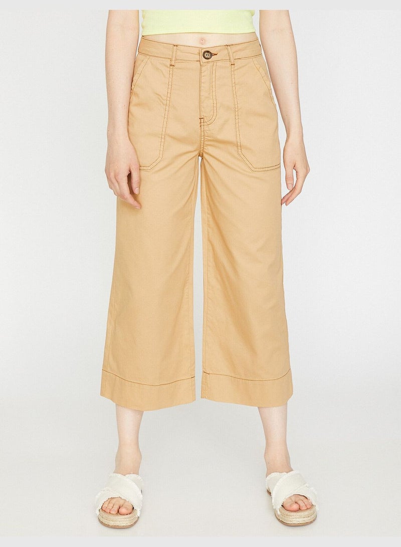 Pocket Detailed Trousers