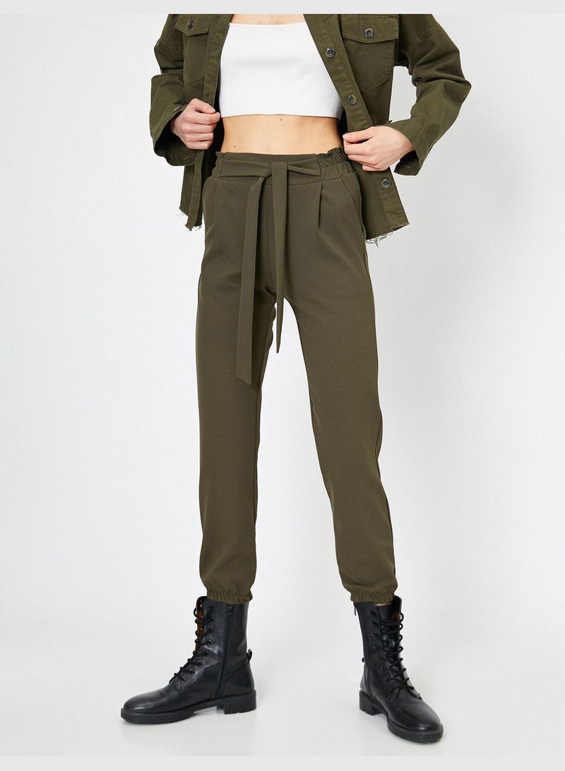 Tie Waist Trousers