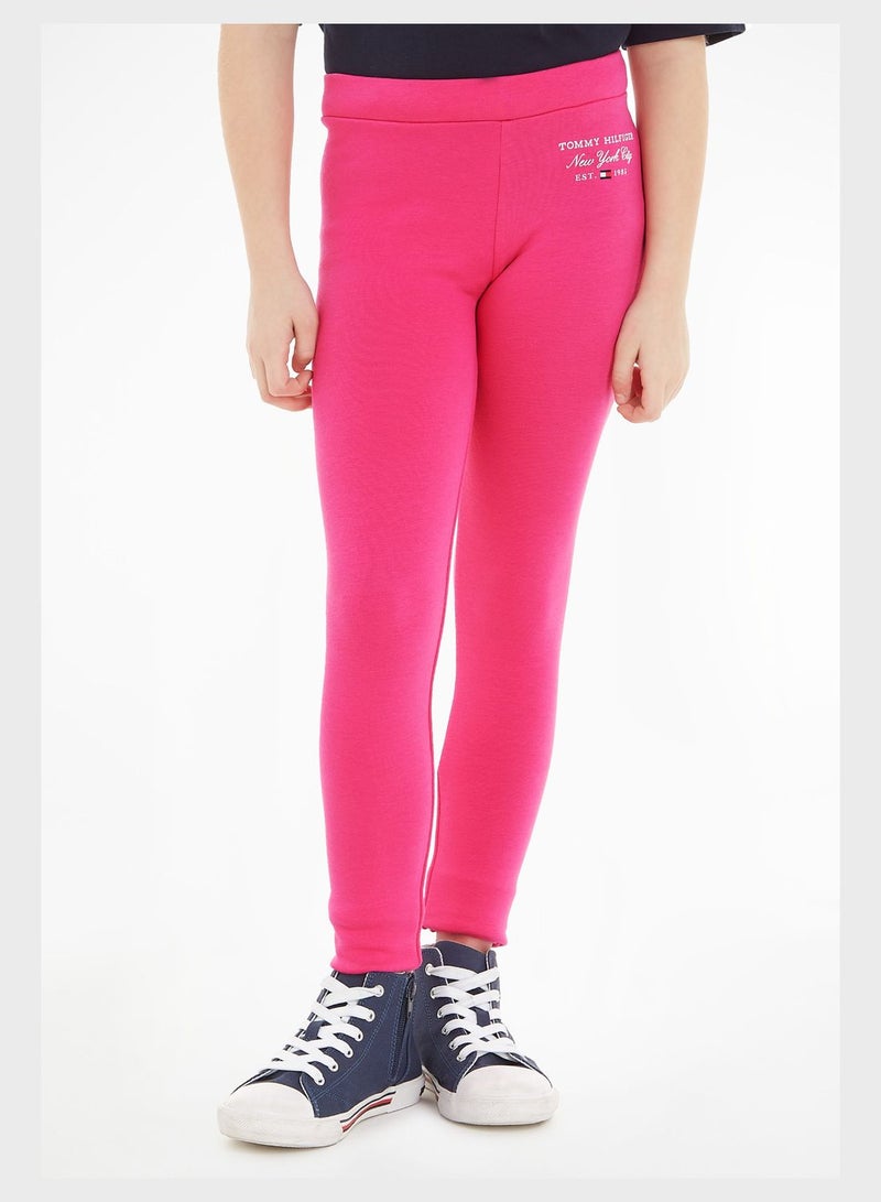 Youth Logo Essential Leggings