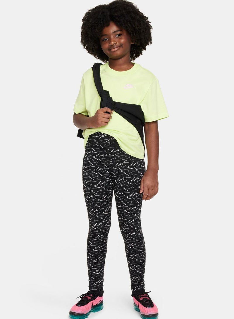 Youth Nsw Essential Mid Rise Tights