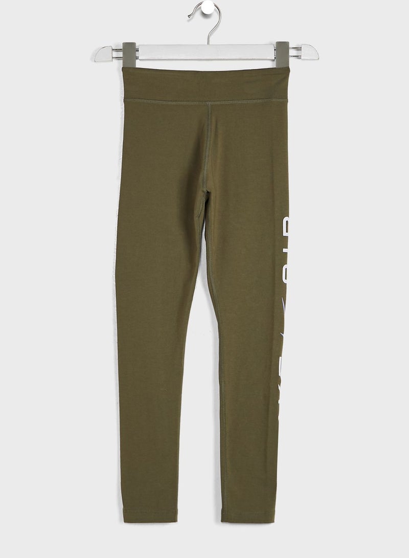 Youth Nsw Air Essential Mid Rise Leggings