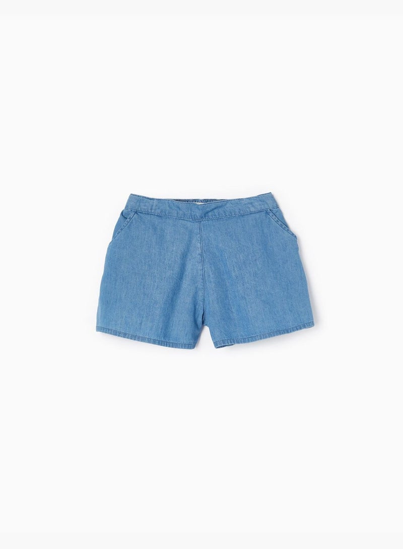 Zippy Denim Shorts For Girls