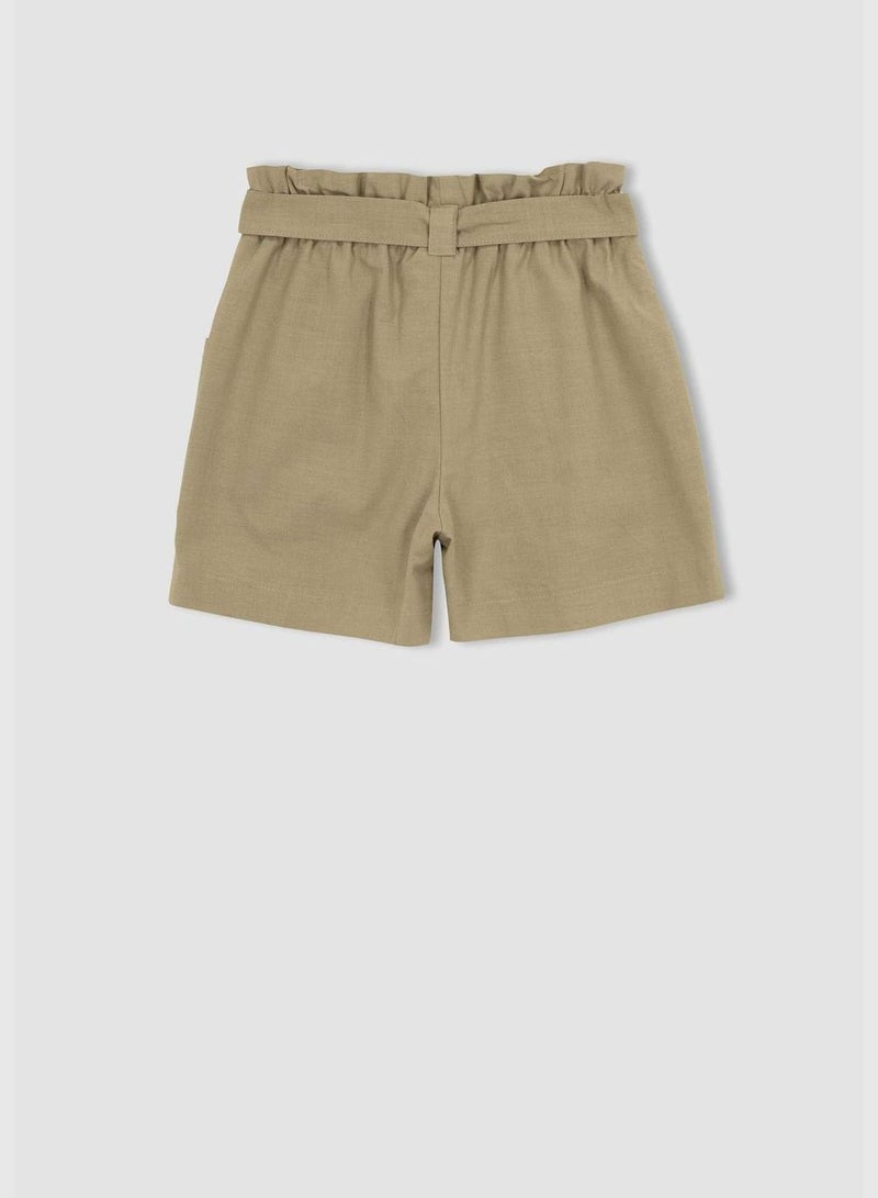 Girl Paperbag Woven Short