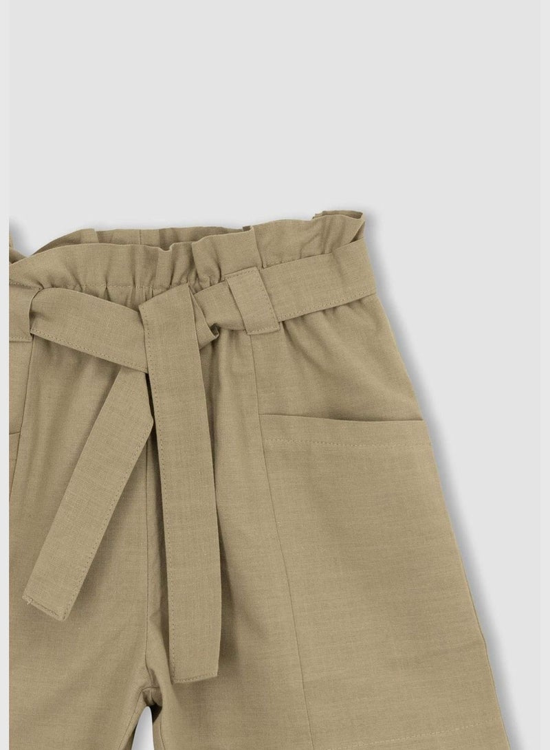 Girl Paperbag Woven Short