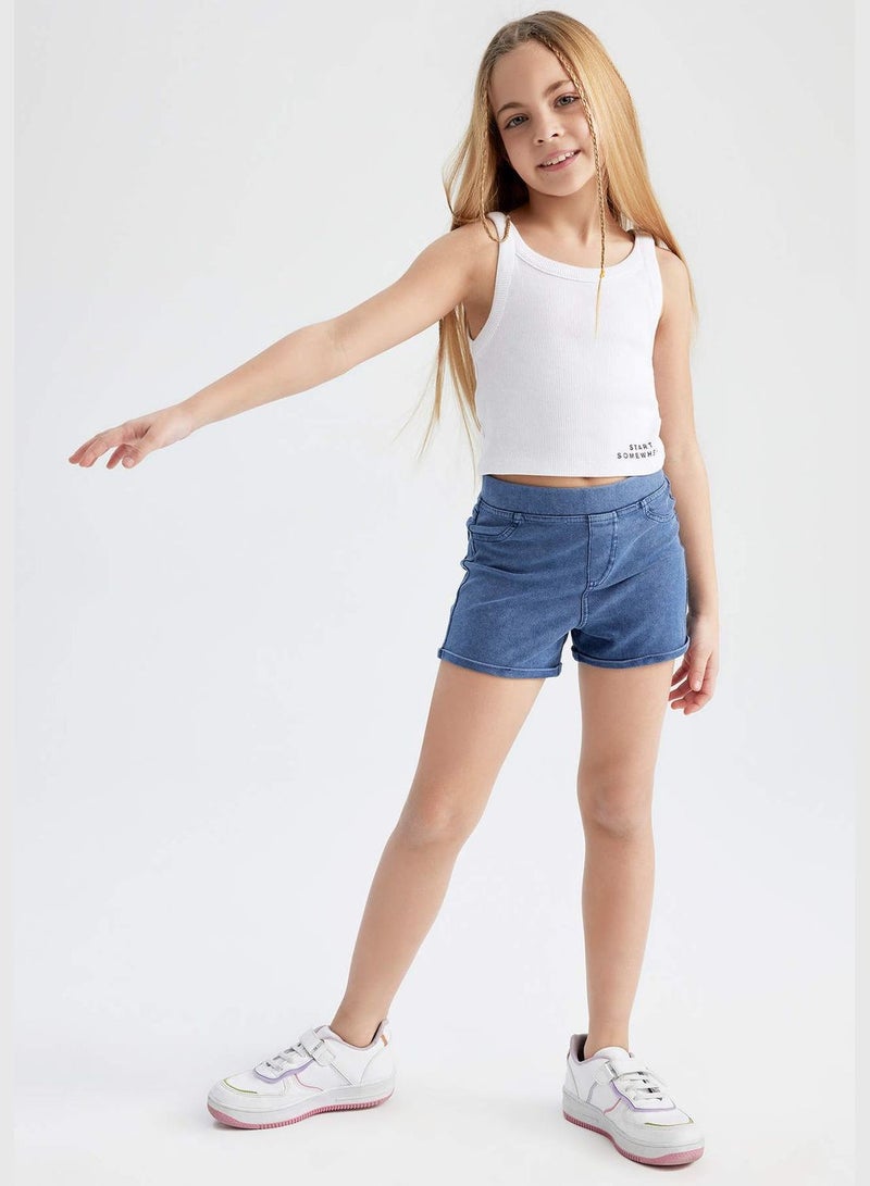 Girl Knitted Short