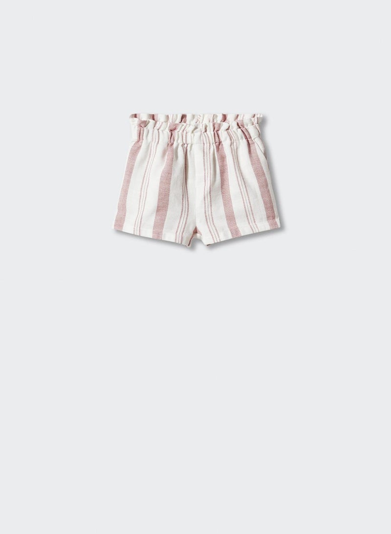 Kids Striped Shorts