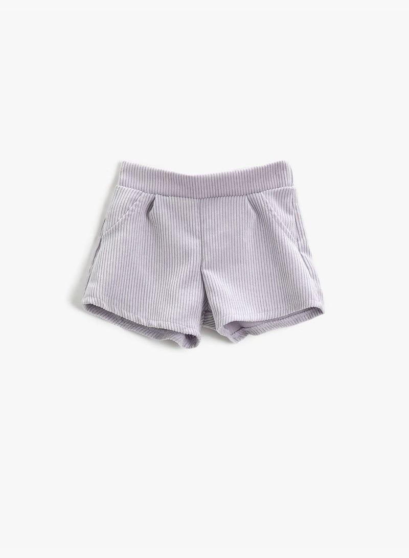 Pocket Detail Shorts